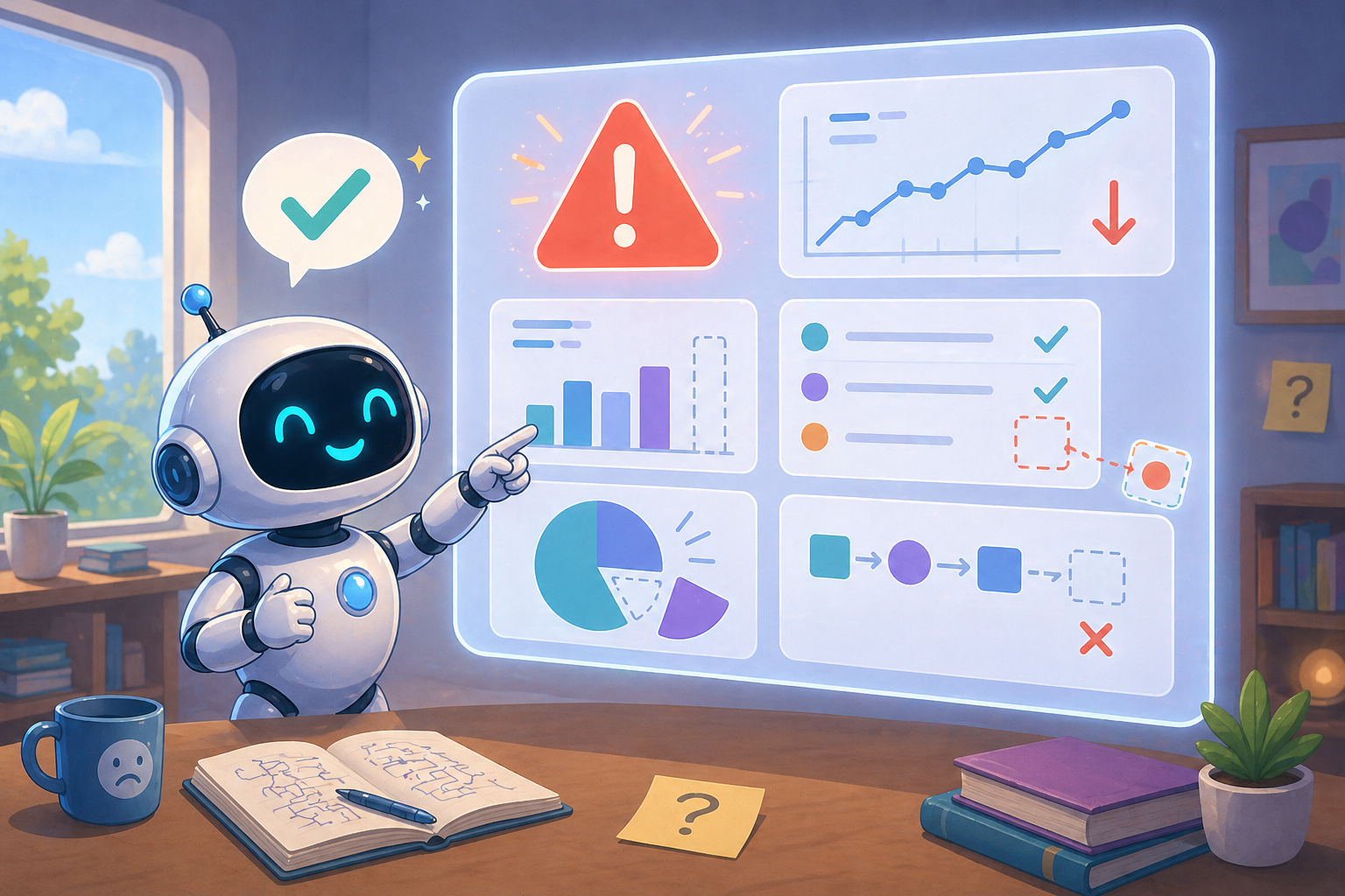 Illustration of an error or mistake